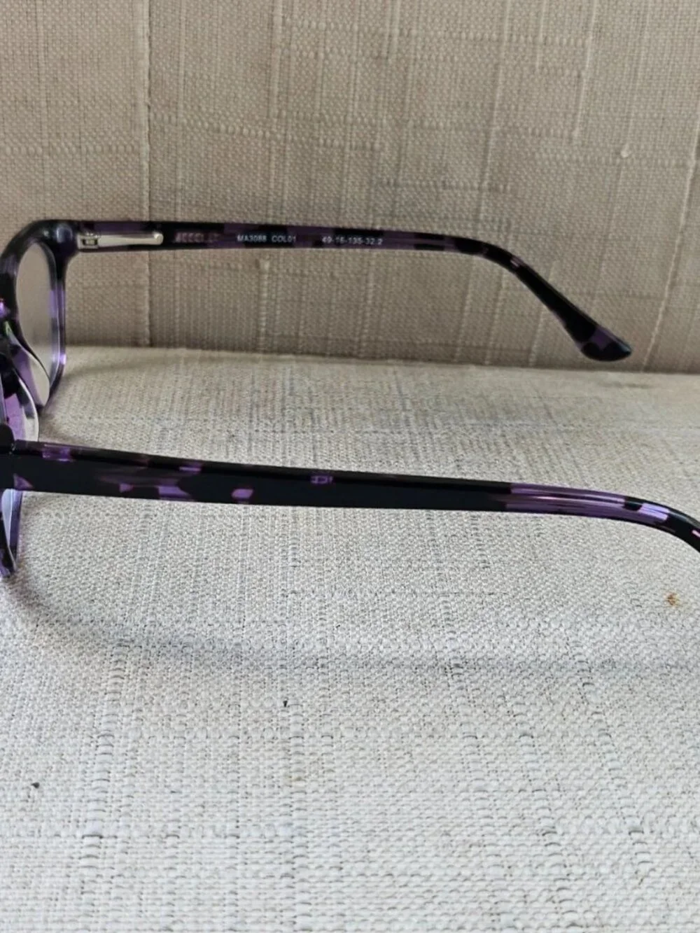 Menizzi Women Eyeglasses Frame Purple Tortoise Eyewear MA3088 Glasses New